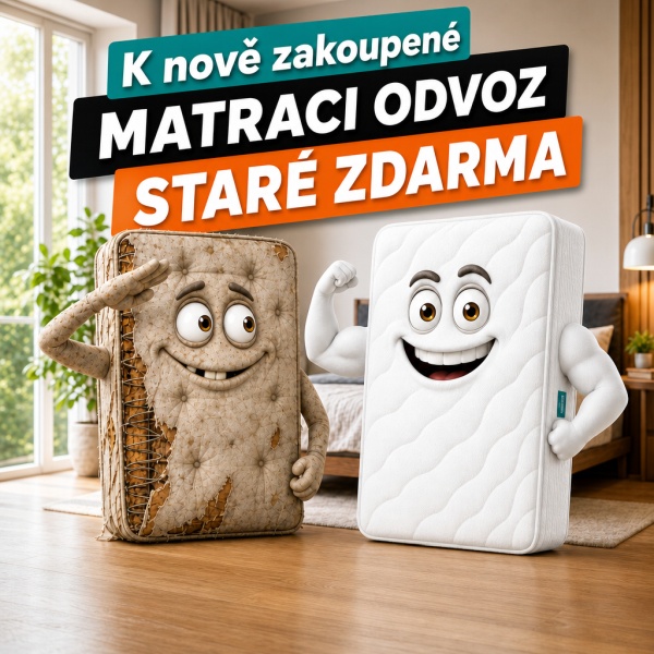 Odvoz staré matrace zdarma